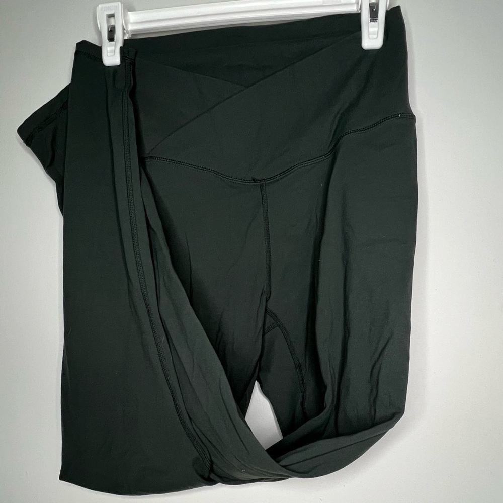 Paragon Emerald Green crossover over leggings